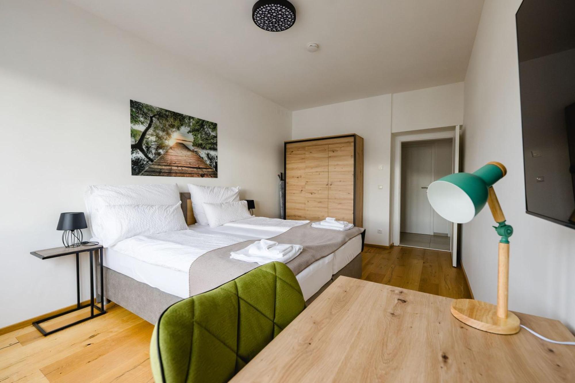 Tamliving Center Luxury 4 Rooms Smart Tv Kitchen Great View Graz Bagian luar foto